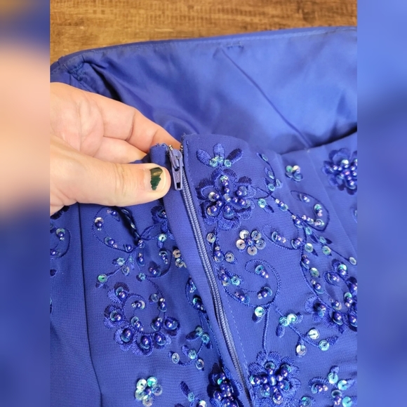 Golden Brides beaded bridesmaid/grad/prom dress - Picture 13 of 16